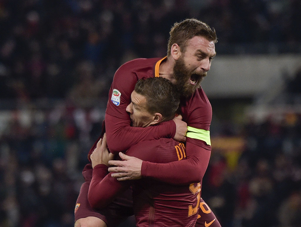 De Rossi e Dzeko